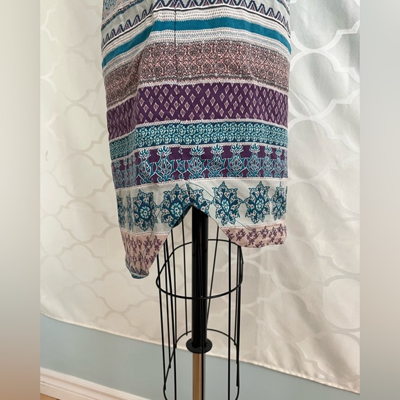 Beachlunchlounge Aquamarine Sleeveless Dress Small viscose short dress - Picture 10 of 10